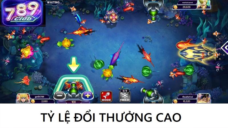 Bắn cá 789Club đã thu hút được đông đảo người chơi tham gia