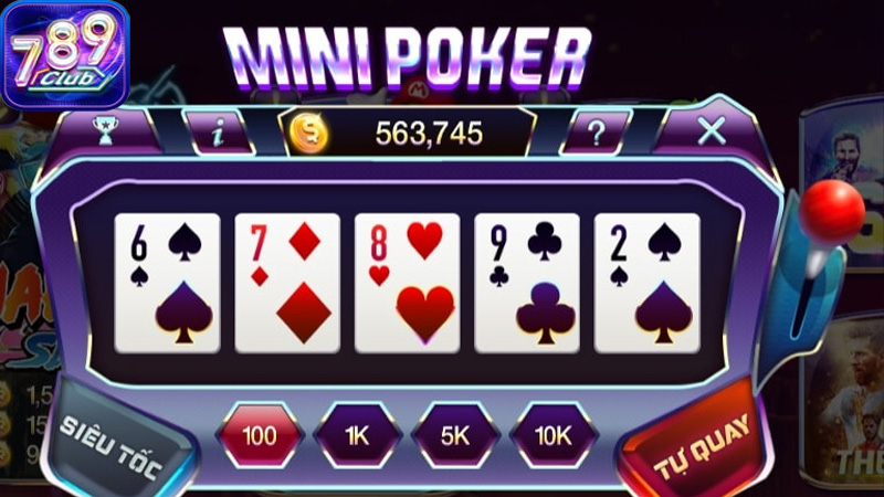 Mini Poker 789Club là một trong những trò chơi hấp dẫn và thú vị