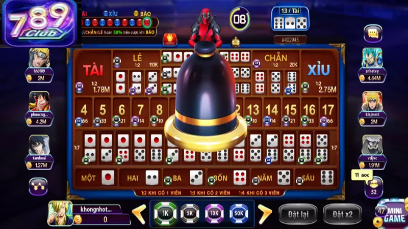 Sicbo 789Club là một trong những trò chơi nổi bật và hấp dẫn tại nhà cái 789Club