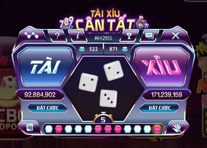 Tài xỉu là một trong những trò chơi cá cược phổ biến nhất tại các sòng bạc trực tuyến